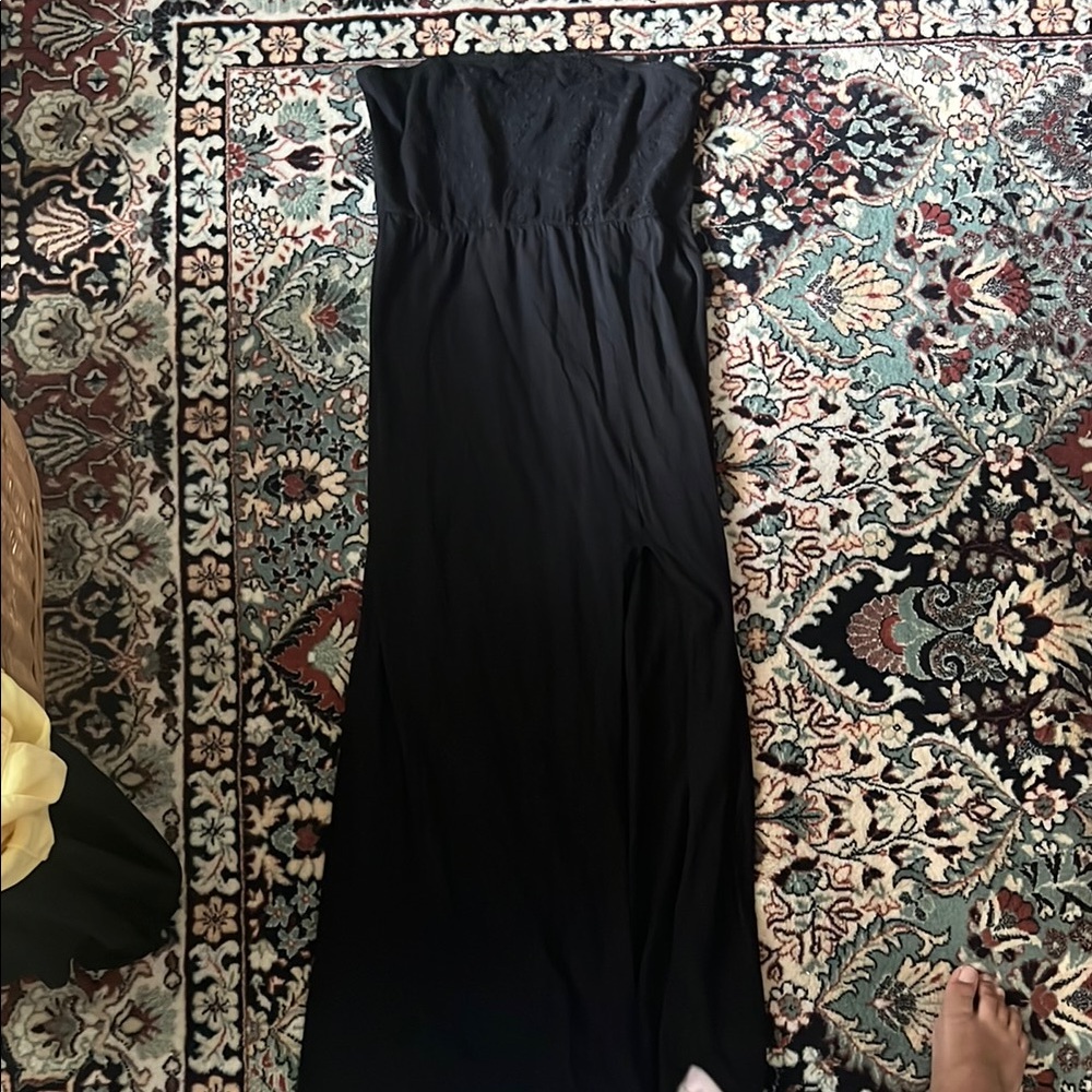 NWOT ASOS Elegant Black Strapless Dress